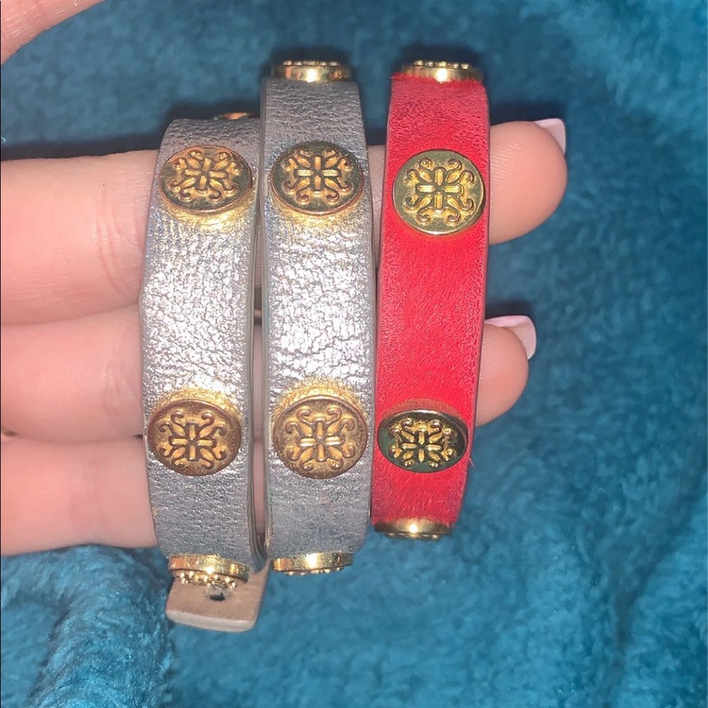 Rustic Cuff Leather Wrap Bracelets